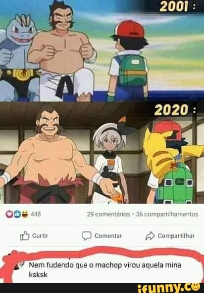 Curti (D Comenta) Compartilhar
Nem fudendo que o machop virou aquela mina ksksk