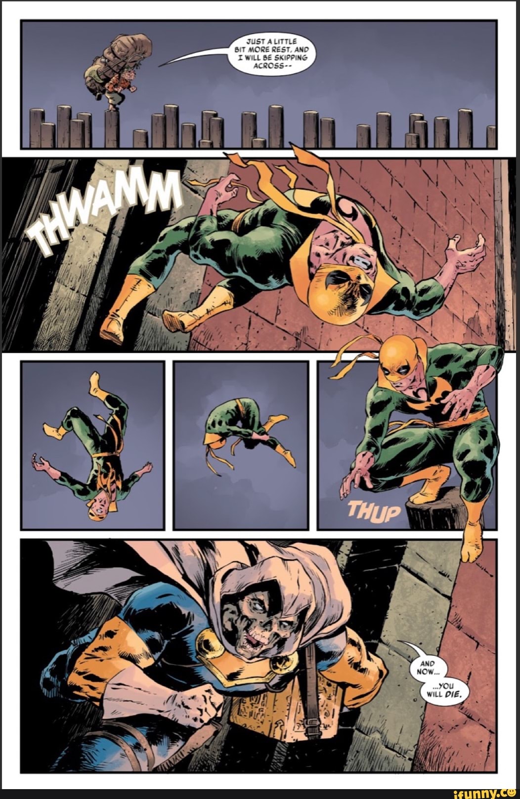 marvel, marvelcomics, marveluniverse, ironfist, taskmaster