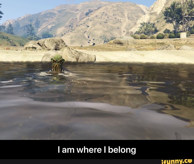 lam where I belong - I am where I belong