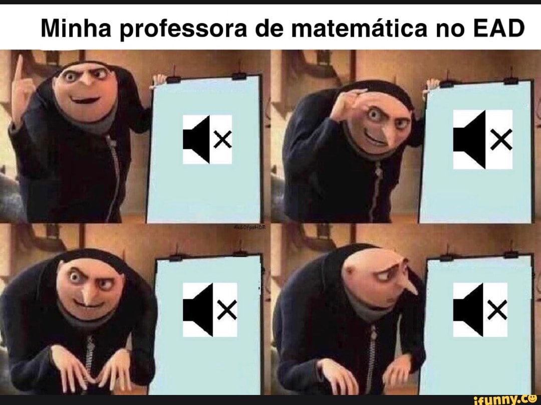 Minha professora de matemática no EAD