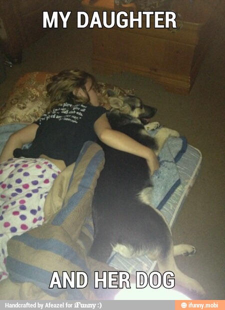 MY DAUGHTER
AND HERIDOG