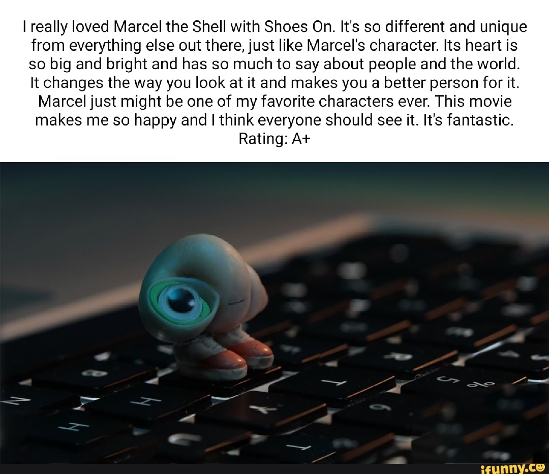 marcel the shell meme