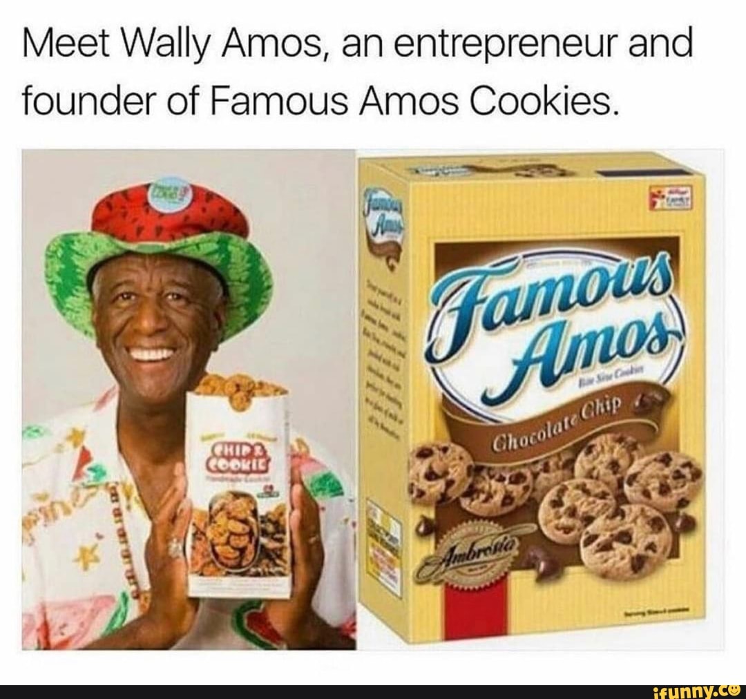 Meet Wally Amos, An Entrepreneur And Founder Of Famous Amos Cookies. SA ...