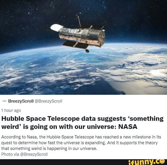  BreezyScroll BreezyScrol hour Hubble Space Telescope data suggests