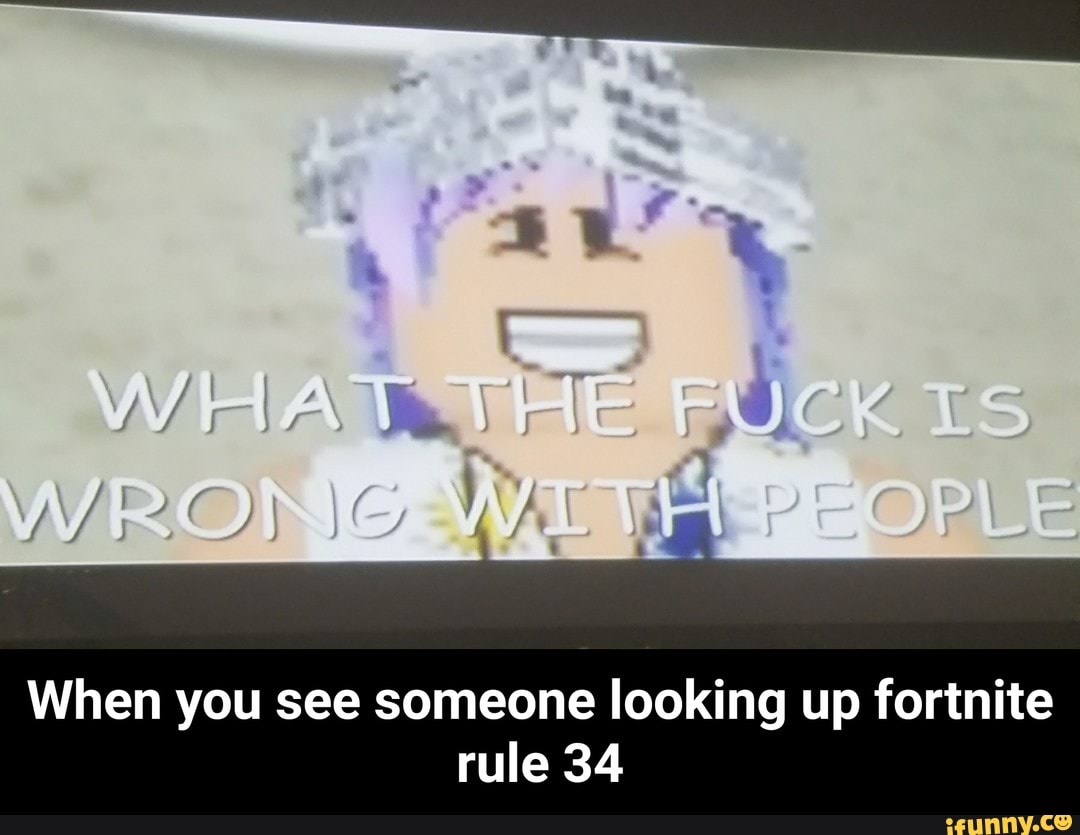 Rule 34 Fortnite