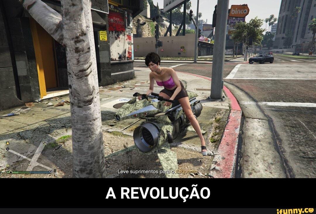 Leve suprimentos pã
A REVOLUÇÃO - A REVOLUÇÃO