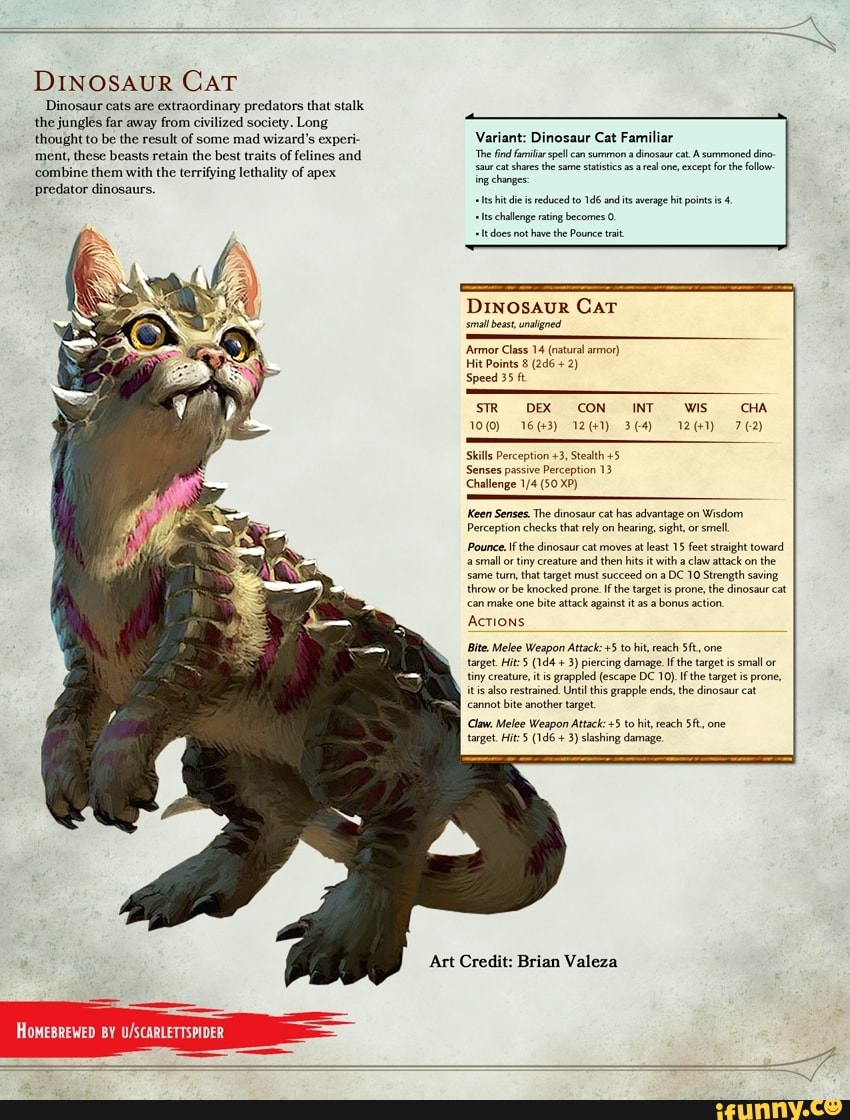 DINOSAUR CAT Dinosaur cats are extraordinary predators that stalk the