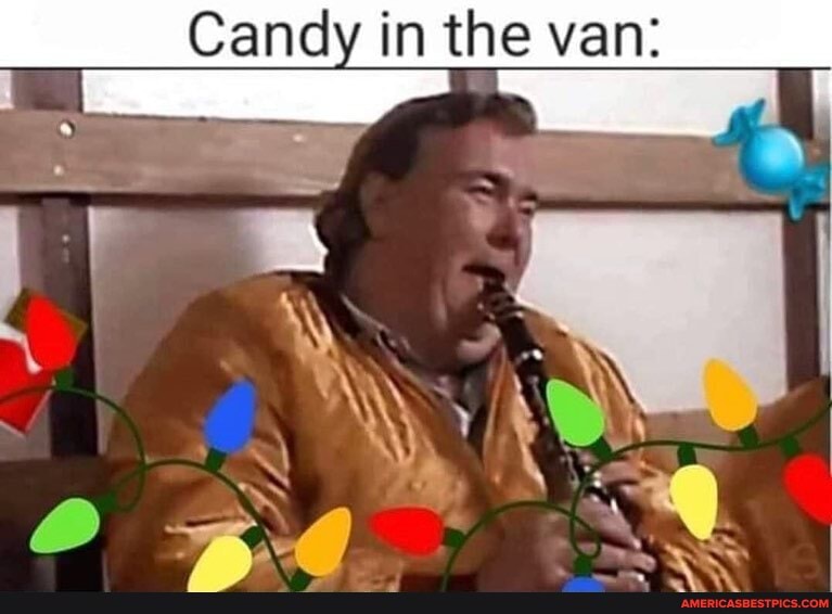 Candy in the van: