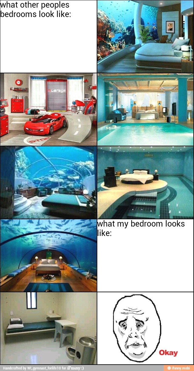 hat other peoples
bedrooms look like:
like: