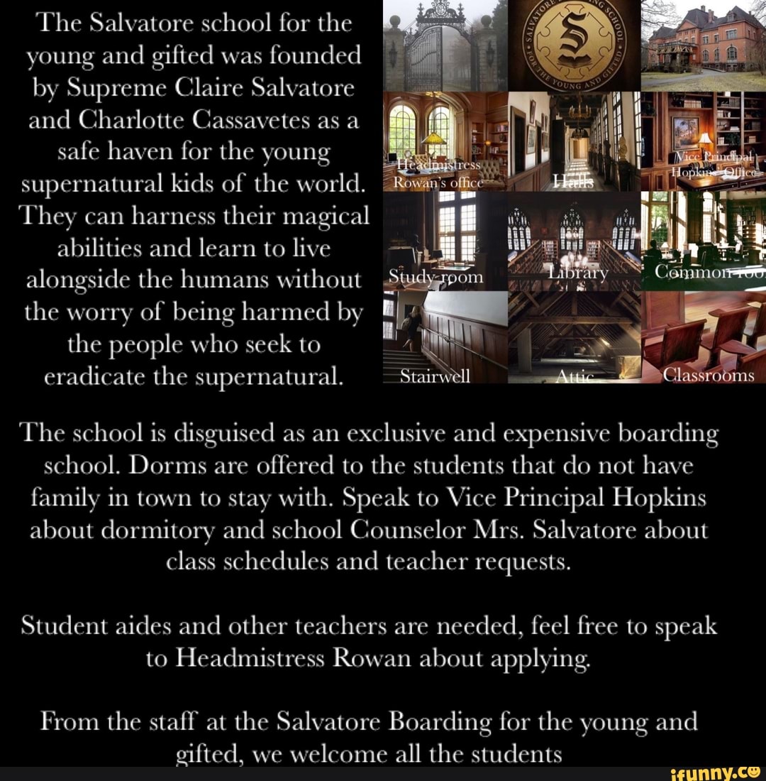 The Salvatore School For The Young And Gifted Was Founded By