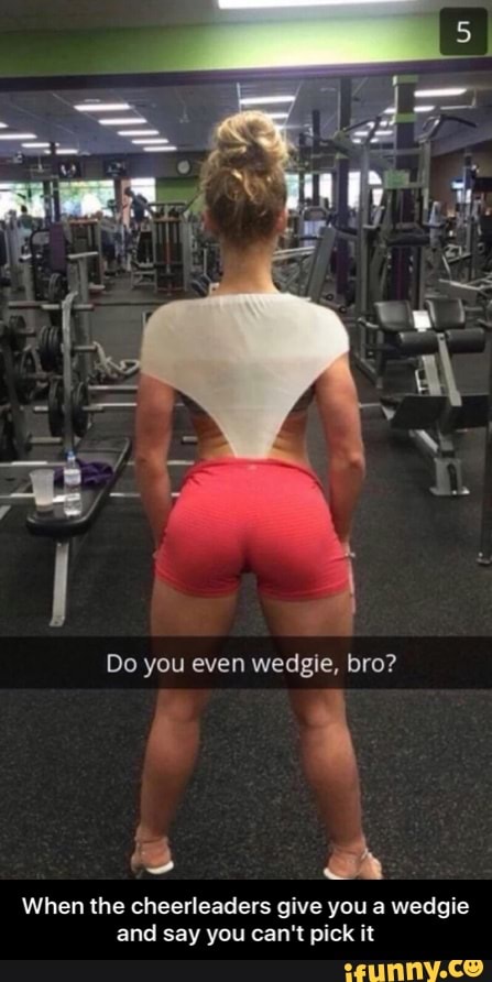 Girl Gets Wedgie