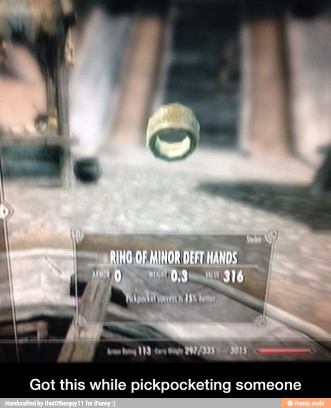 Got this while pickpocketing someone - Got this while pickpocketing someone