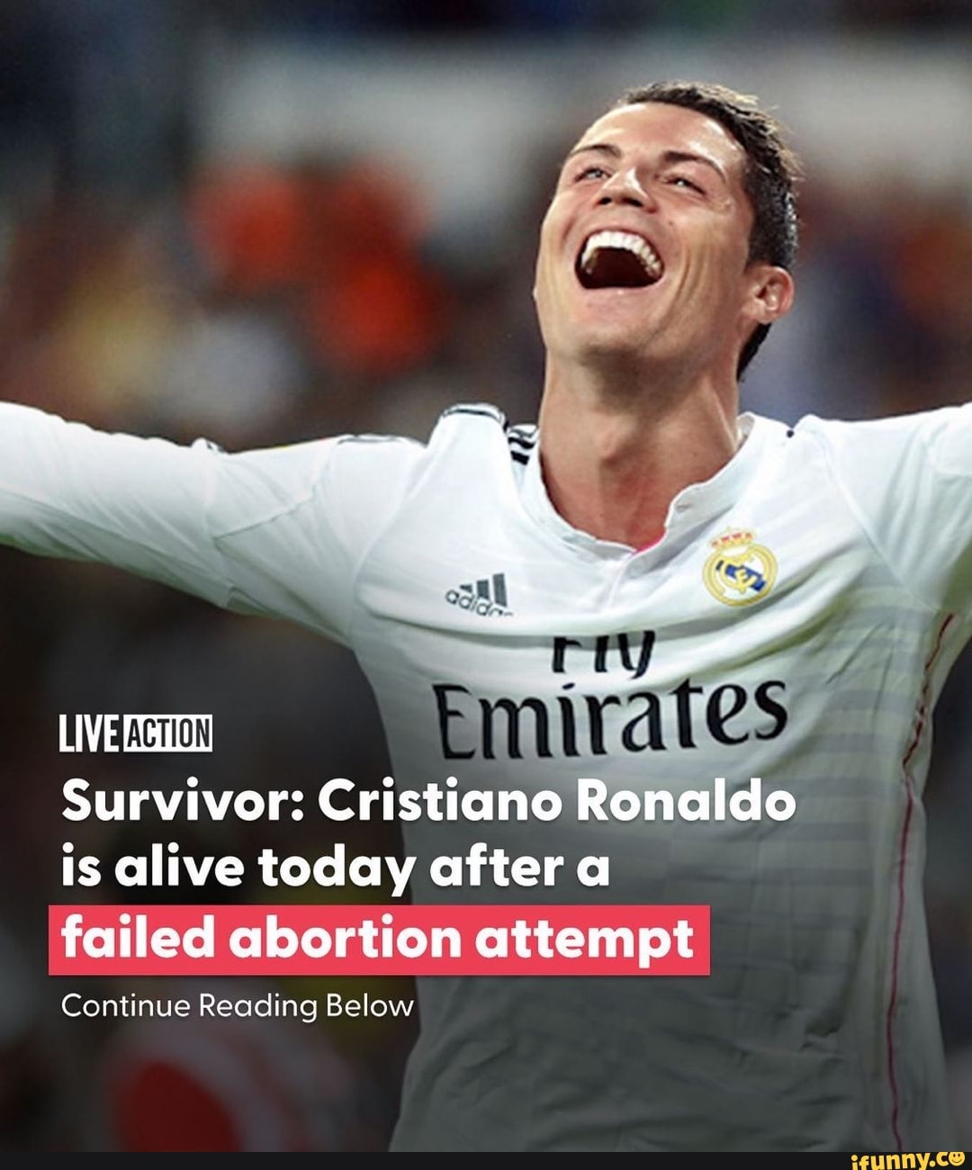 LIVE Survivor: Cristiano Re is alive today after a failed abortion attempt
Continue Reading Below