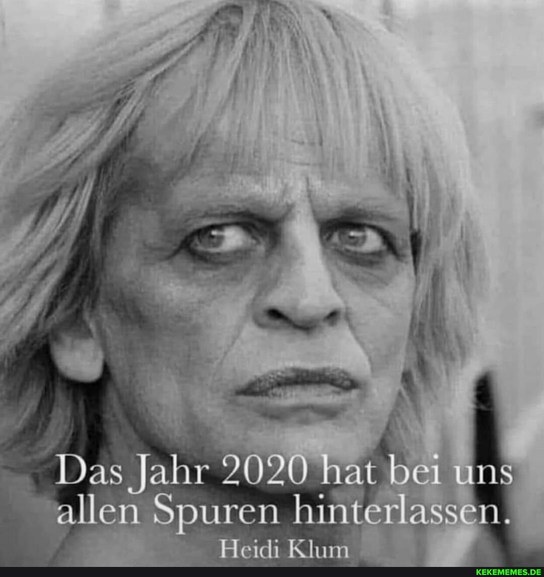 Das Jahr 2020 hat bei uns
allen Spuren hinterlassen.
ein