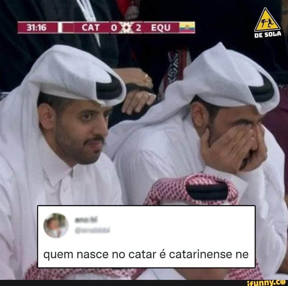 Quem Nasce No Qatar é O Quê - BRAINCP
