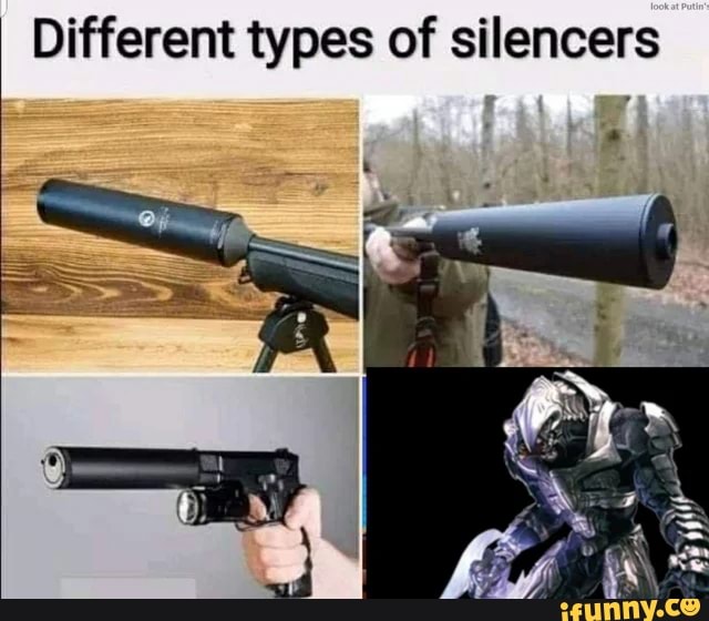 Different types of silencers )