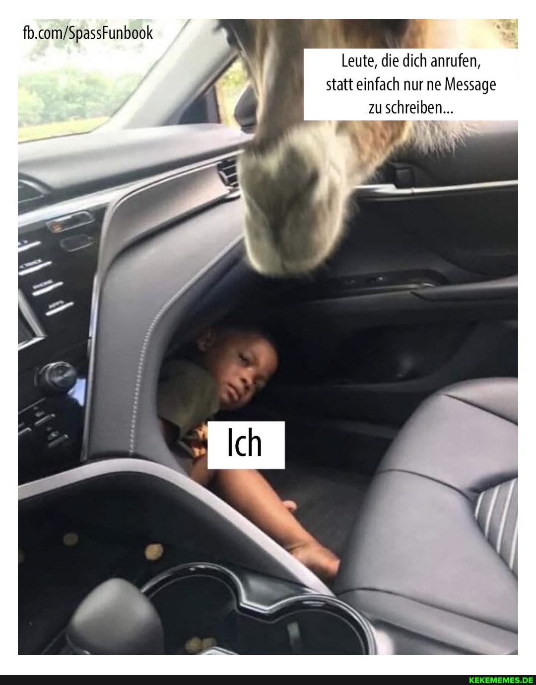 Leute, die dich anrufen,
Statt einfach nur ne Message zu schreiben...