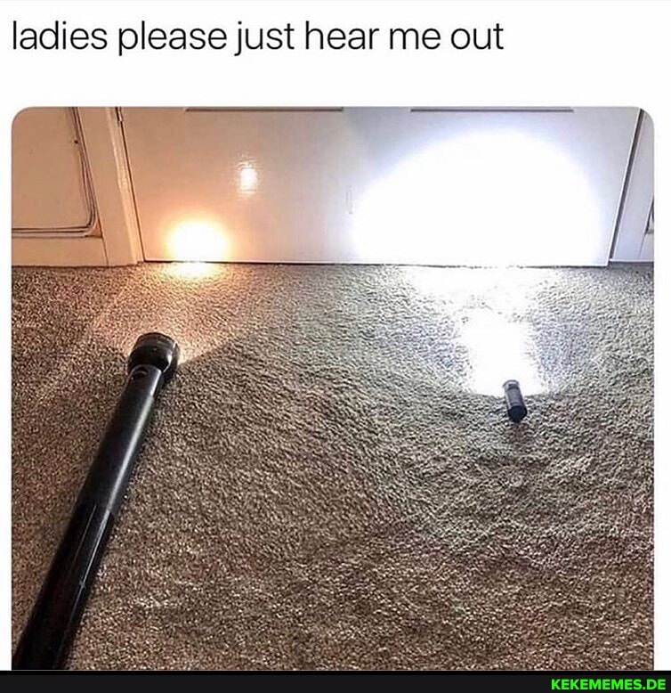 ladies please just hear me out