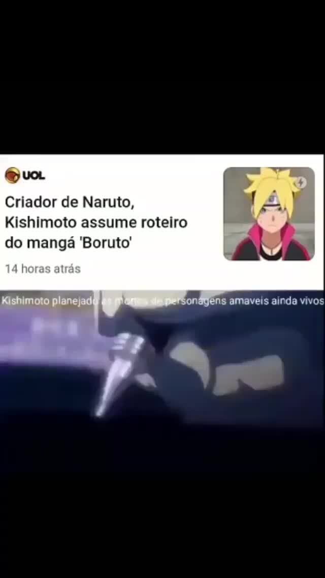 Boruto: Criador de Naruto assume roteiro e podemos esperar por