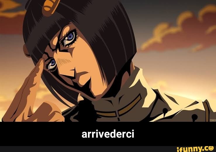 A
arrivederci - arrivederci