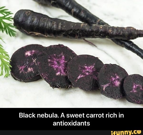 Black nebula. A sweet carrot rich in antioxidants - Black nebula. A sweet carrot rich in antioxidants