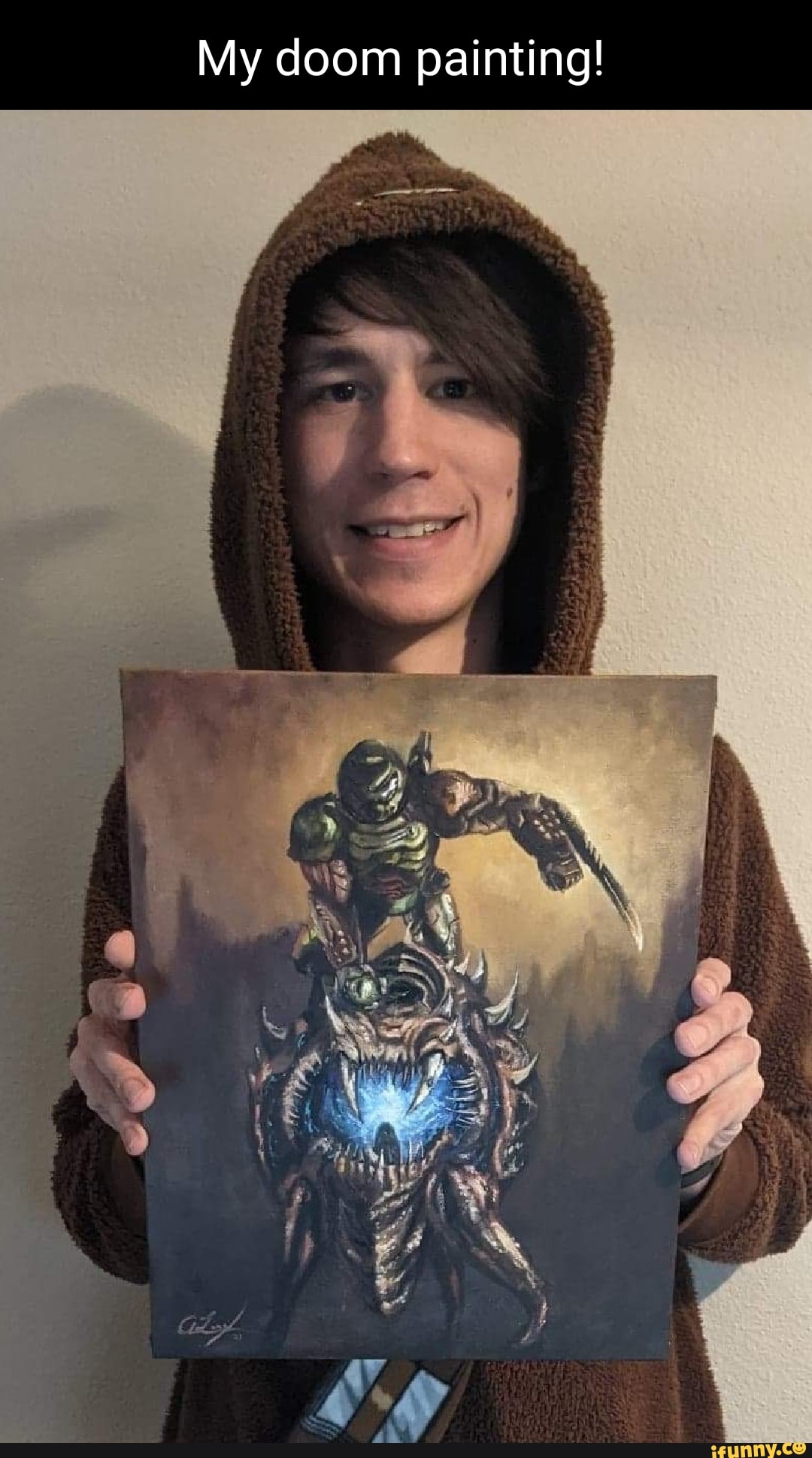 My Doom Painting IFunny