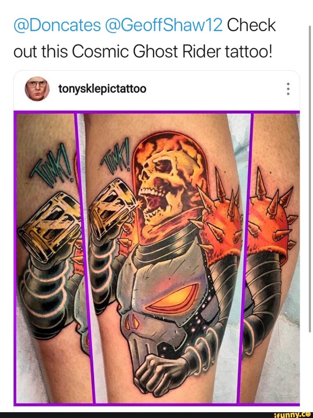 Nicolas Cages Love For Tattoos  Ghost Rider Lizard More