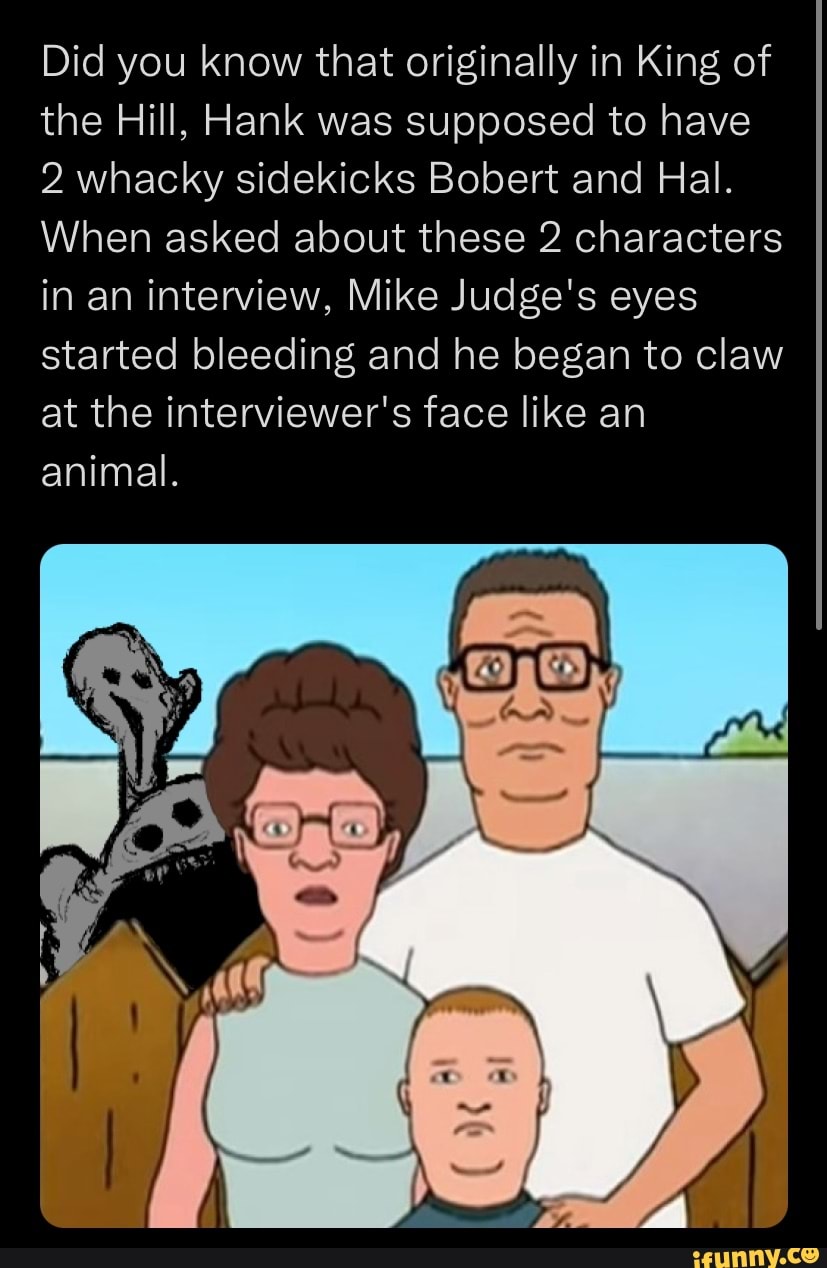 Did you know that originally in King of the Hill, Hank was supposed to - How Old Is Hank Hill Supposed To Be? King Of The Hill Facts