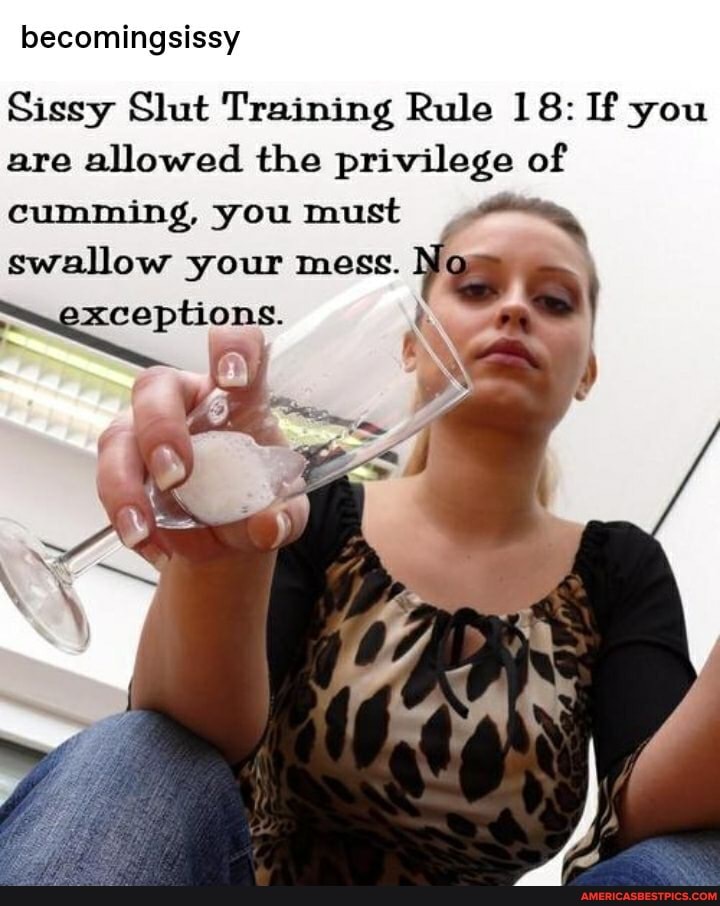 Sissy slut training