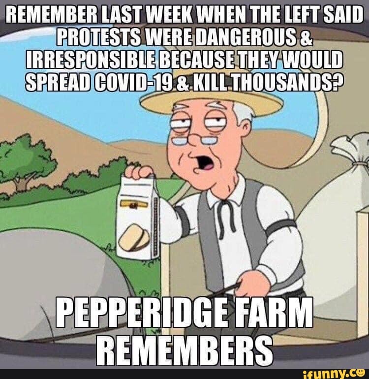 REMEMBER tes WEEK WHEN THE LEFT SAID
PROTESTS WERE DANGEROUS I& RONSIBTE
THOUSANDS?