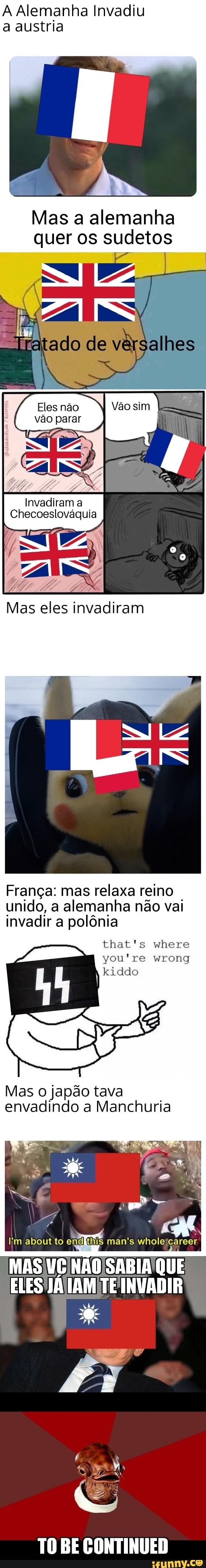 A Alemanha Invadiu
a austria
Mas a alemanha
quer os sudetos