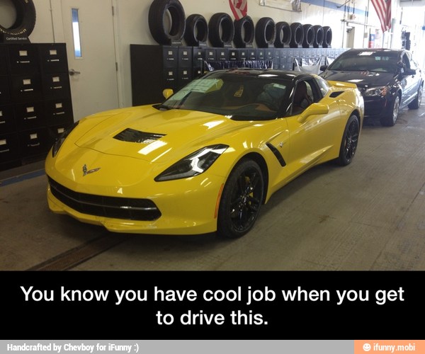 You know you have cool
job when you get
to drive this. - You know you have cool job when you get to drive this.