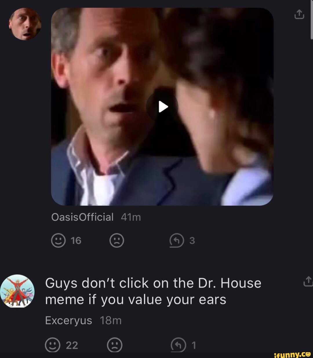 When she says "harder" but your getting tired ) "fire the emerg cy