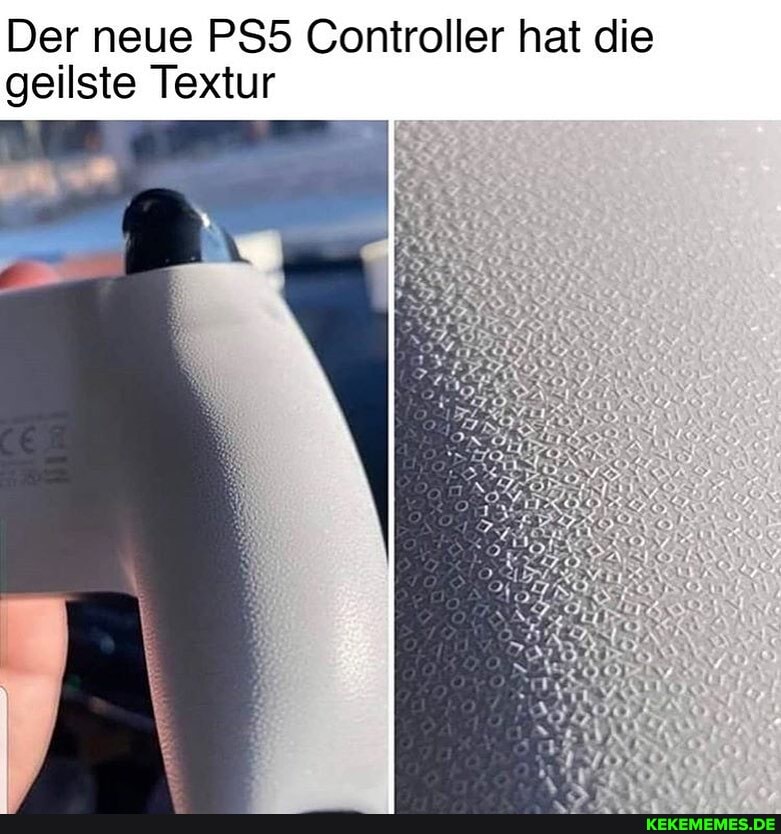 Der neue Controller hat die geilste Textur