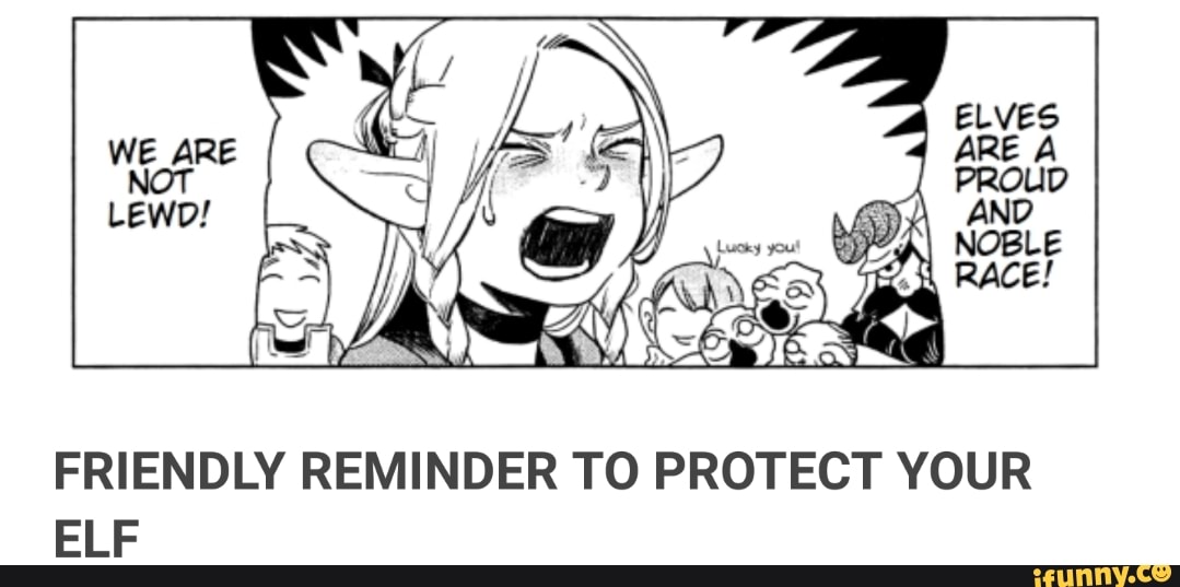 Friendly reminder to protect your elf.