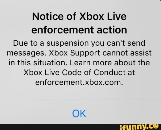 xbox live code of conduct