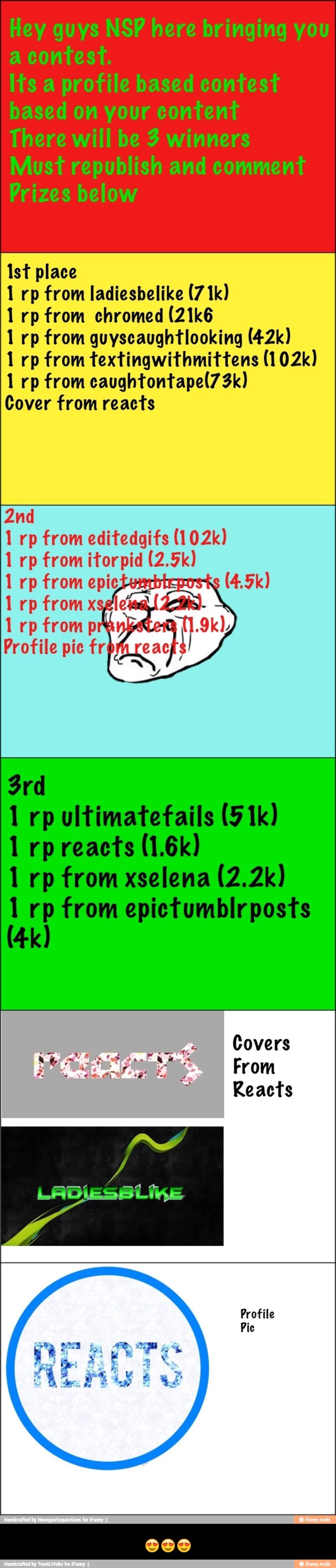 Ist place
1 rp from chromed (21k6
Cover from reacts - πππ