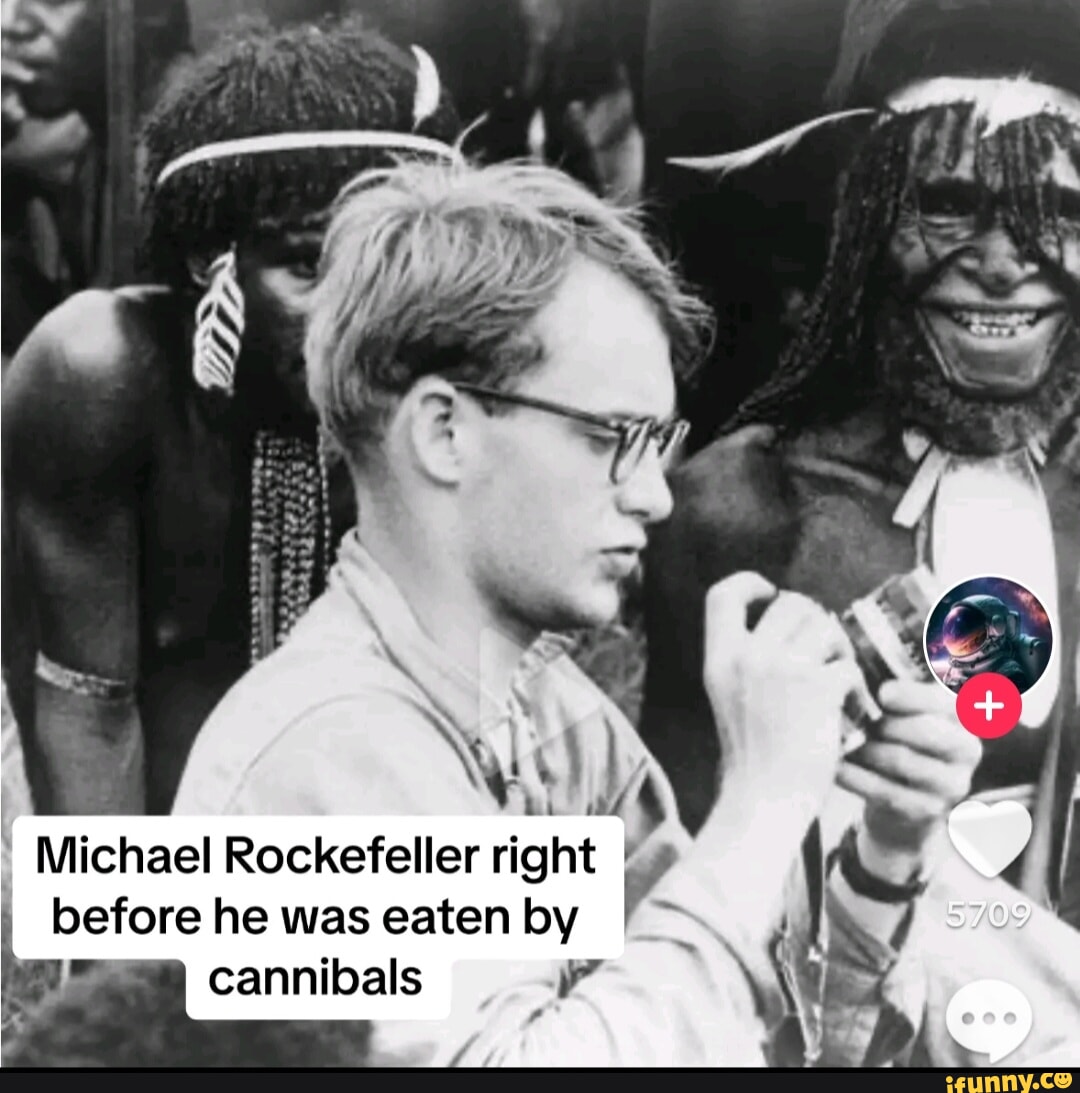 Michael Rockefeller Right Before He Was Eaten By Cannibals - IFunny