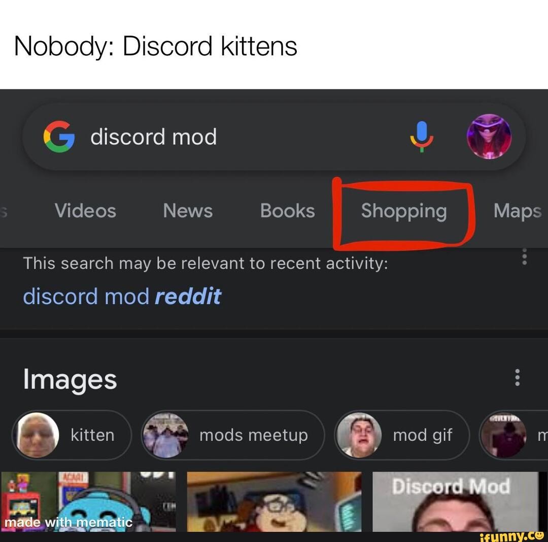 nobody-discord-kittens-discord-mod-videos-news-books-shopping-maps