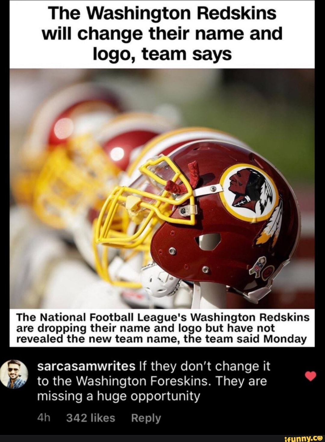 The Washington Redskins Are Changing Its Name and Logo—Who's Next