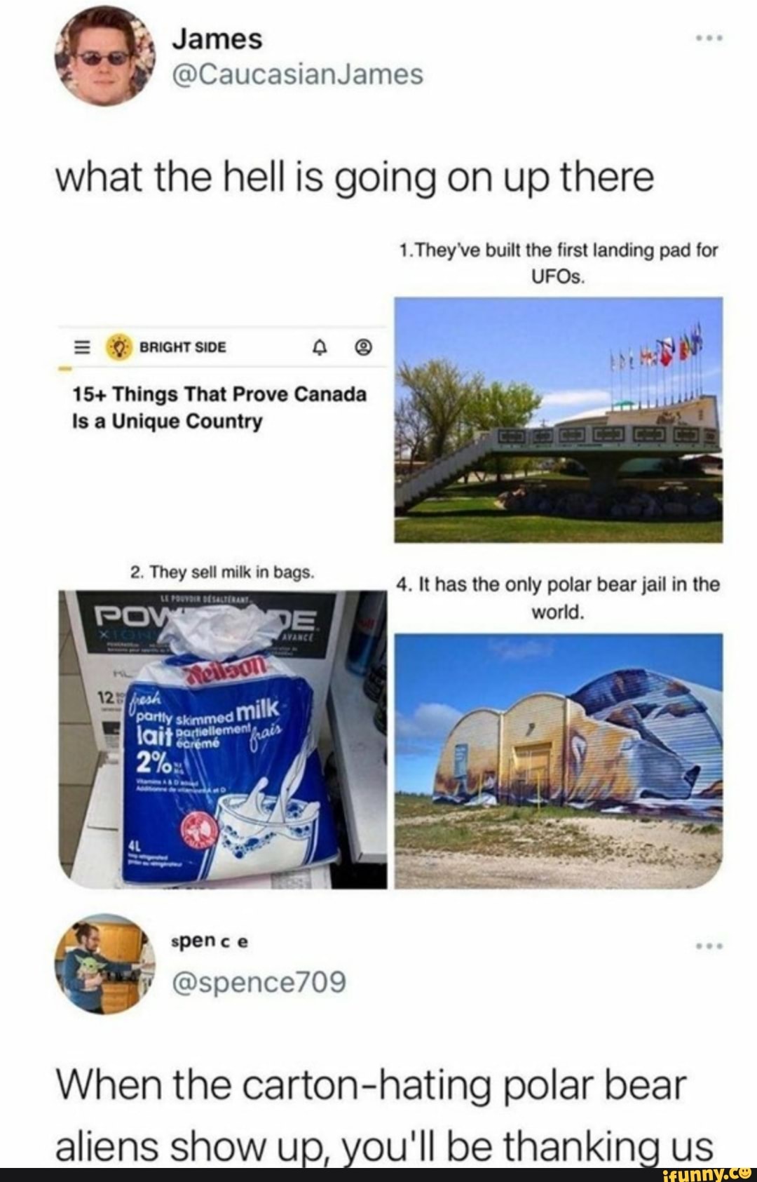 In Canada, Milk Comes in Bags: Image Gallery (List View) | Know Your Meme