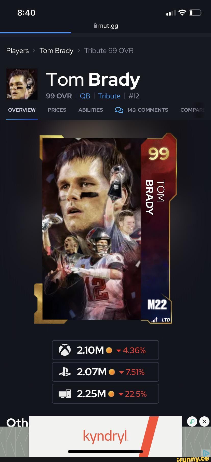 TVP Is BACK AGAIN! 99 OVR Tribute Tom Brady + FOUR 97 OVR