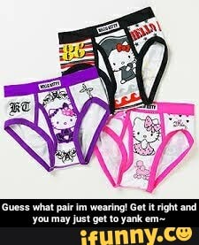 Sexy Hello Kitty Panties