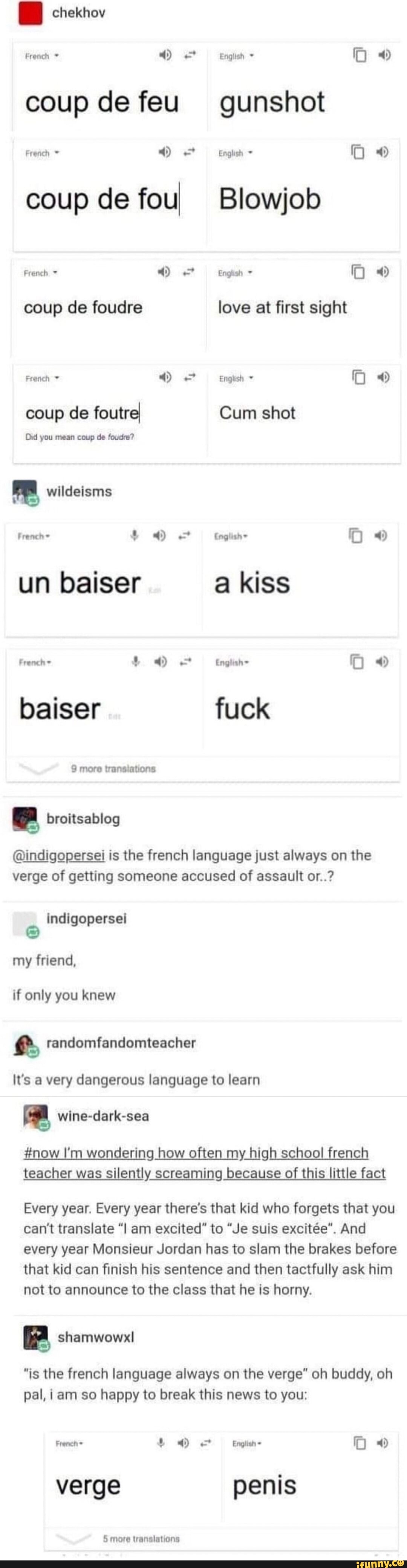 Chekhov French 4 English 4 Coup De Feu Gunshot French 4 English 4 Coup De