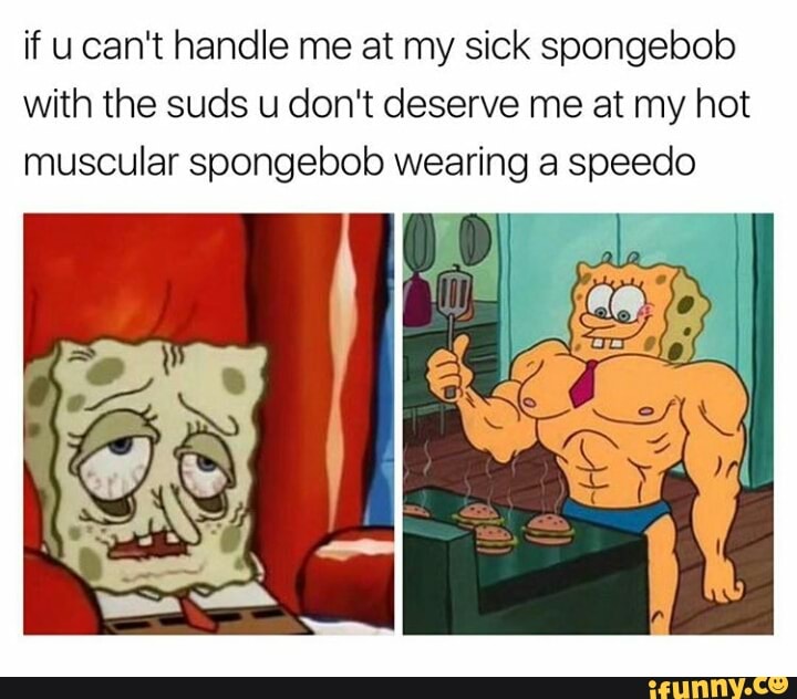 spongebob speedo