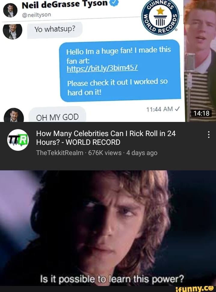 How Many Celebrities Can I Rick Roll in 24 Hours? - WORLD RECORD