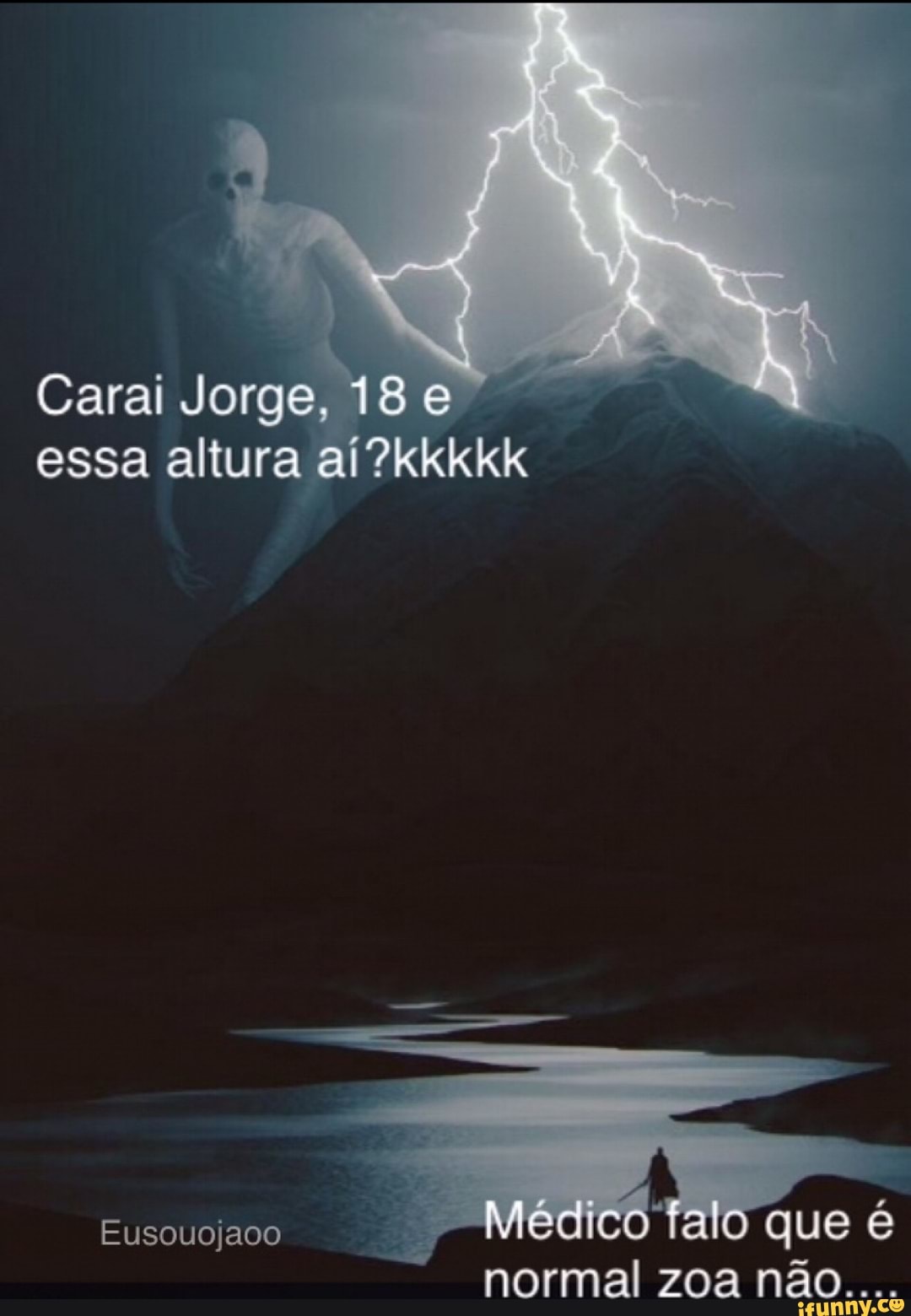 Carai Jorge, 18 essa altura
que é normal zoa não....
Eusouojaoo