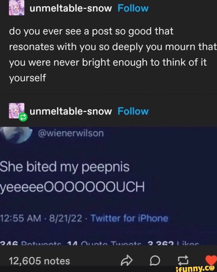 Do you ever see a post so good that resonates with you so deeply you ...