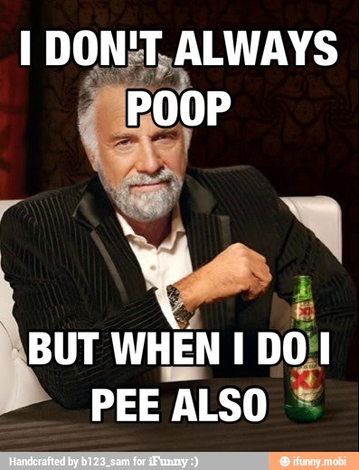 E WHEN I
PEE
"ALSO É
