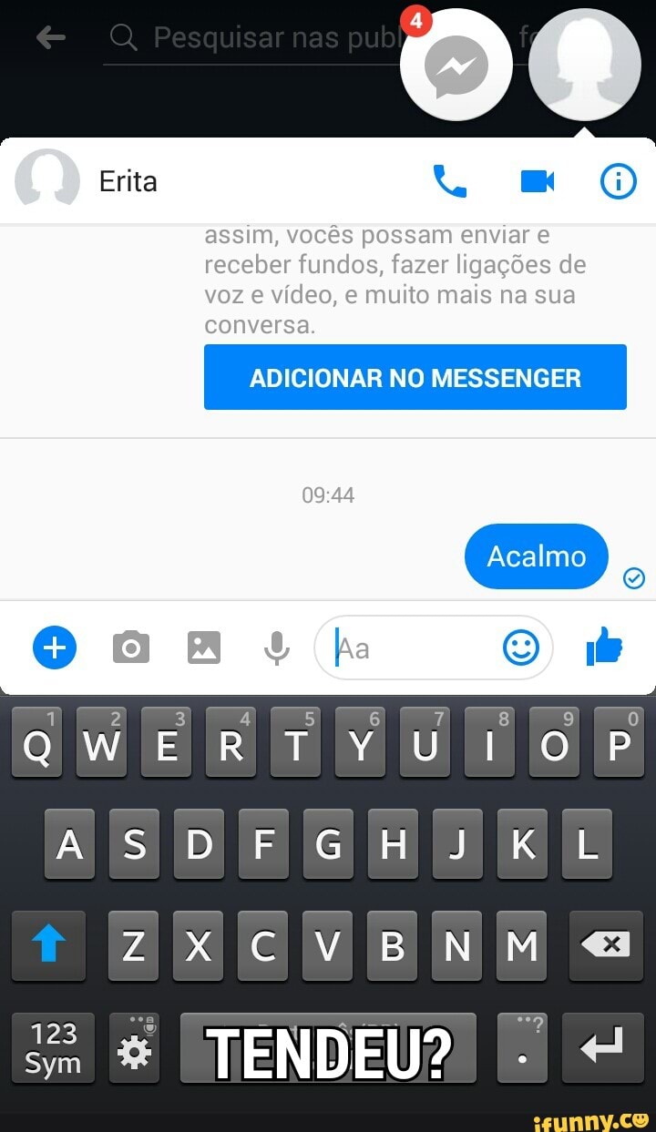 ADICIONAR NO MESSENGER